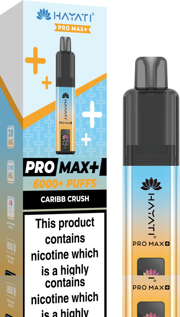 Hayati Pro Max+ 6000 Vape Kit - Box of 5