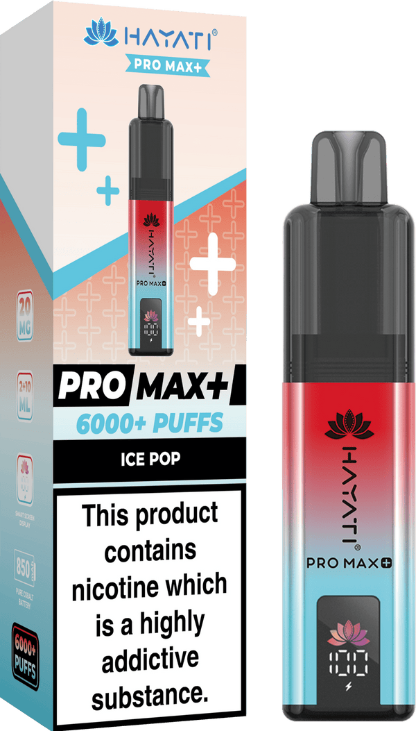 Hayati Pro Max+ 6000 Vape Kit - Box of 5