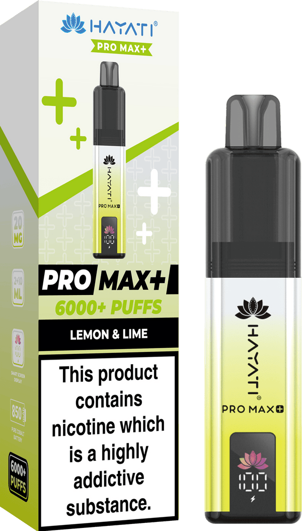 Hayati Pro Max+ 6000 Vape Kit - Box of 5