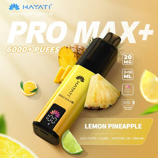 Hayati Pro Max+ 6000 Vape Kit - Box of 5