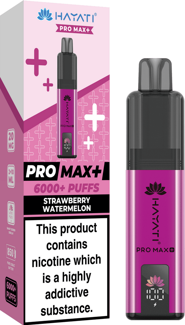 Hayati Pro Max+ 6000 Vape Kit - Box of 5