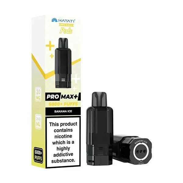 Hayati Pro Max Plus 6000 Pre-filled Pods - Box of 5
