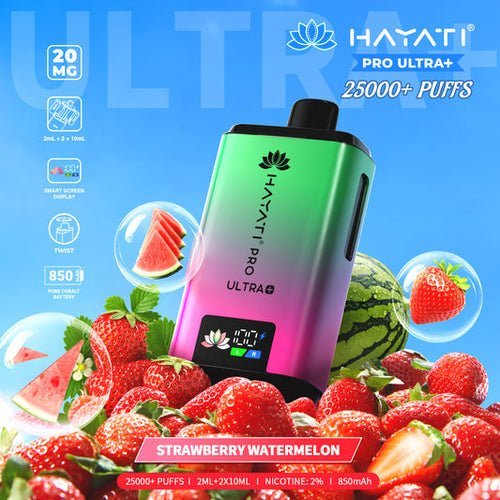 Hayati Pro Ultra Plus 25000 Big Puffs Prefilled Vape Kit - Box of 5