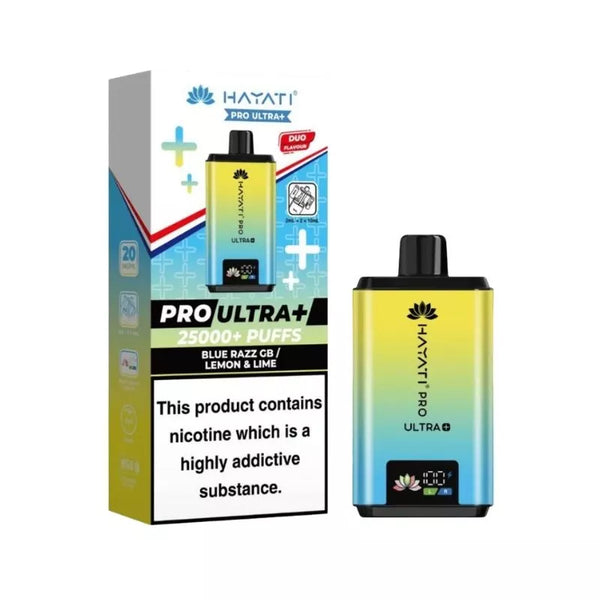 Hayati Pro Ultra Plus 25000 Prefilled Pod Vape Kit