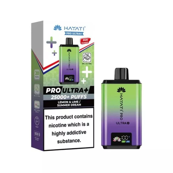 Hayati Pro Ultra Plus 25000 Prefilled Pod Vape Kit