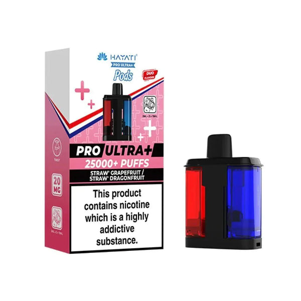 Hayati Pro Ultra Plus 25k Prefilled Pods - Pack of 5