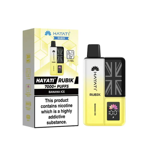 Hayati Rubik 7000 Puff Prefilled Pod Vape Kit