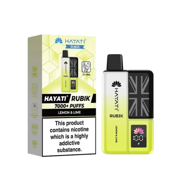 Hayati Rubik 7000 Puff Prefilled Pod Vape Kit