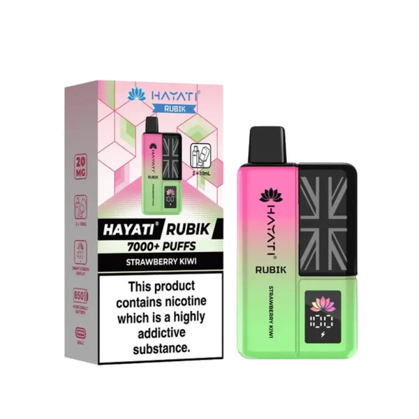 Hayati Rubik 7000 Puff Prefilled Pod Vape Kit