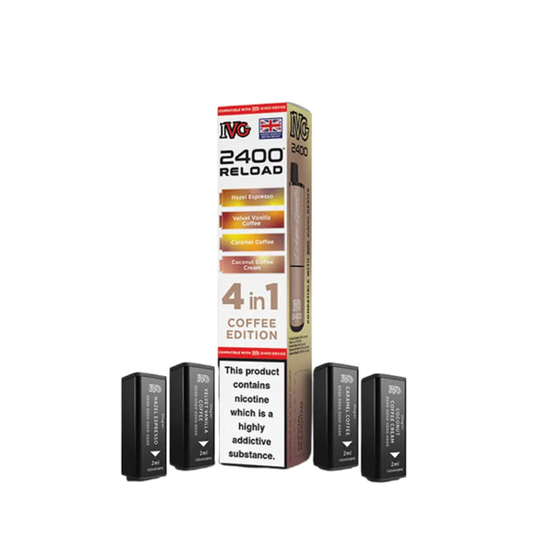 IVG 2400 Coffee Edition Reload Pods