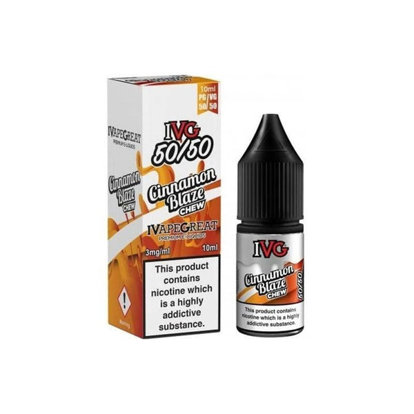 IVG 50/50 10ml Nic Salt E-Liquids 12mg & 18mg Box of 10