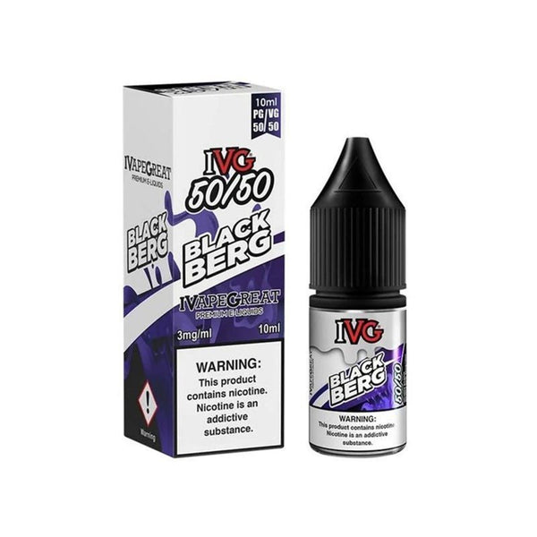 IVG 50/50 Nic Salt 10ml E-Liquids - 3mg & 6mg Box of 10
