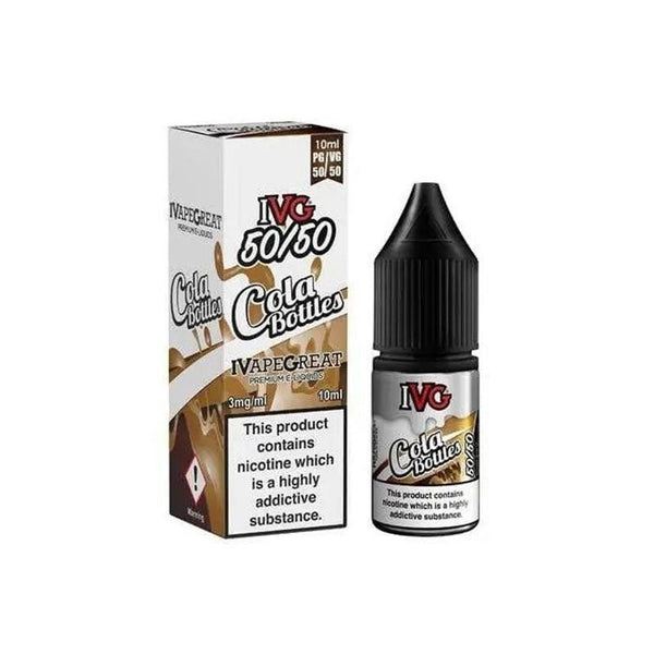 IVG 50/50 Nic Salt 10ml E-Liquids - 3mg & 6mg Box of 10