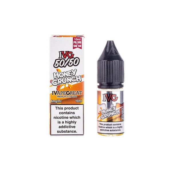 IVG 50/50 Nic Salt 10ml E-Liquids - 3mg & 6mg Box of 10