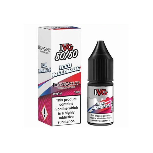 IVG 50/50 Nic Salt 10ml E-Liquids - 3mg & 6mg Box of 10