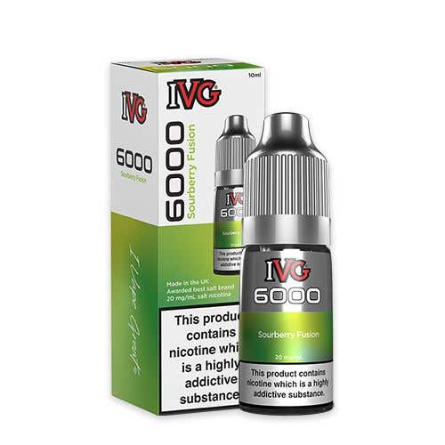 IVG 6000 Nic Salt 10ml Bottle Box of 10
