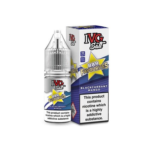 IVG Nic Salt Bar Favourite 10ml E Liquid- Pack Of 10