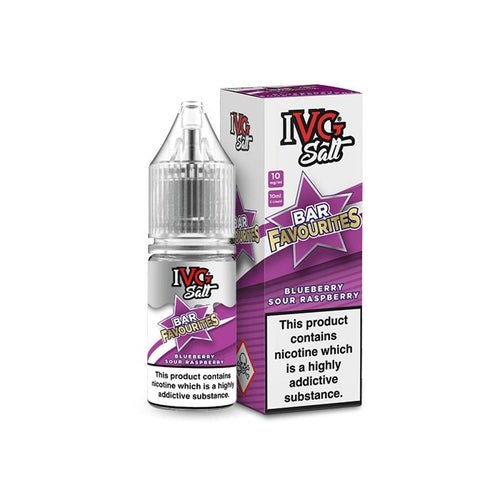 IVG Nic Salt Bar Favourite 10ml E Liquid- Pack Of 10