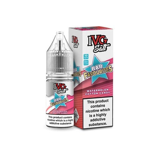 IVG Nic Salt Bar Favourite 10ml E Liquid- Pack Of 10