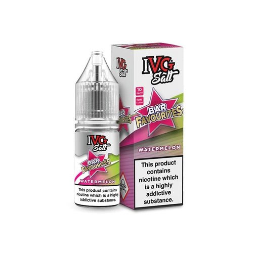 IVG Nic Salt Bar Favourite 10ml E Liquid- Pack Of 10