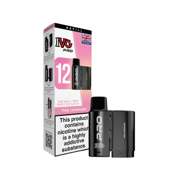IVG Pro 12 Pink Lemonade Refill Pod
