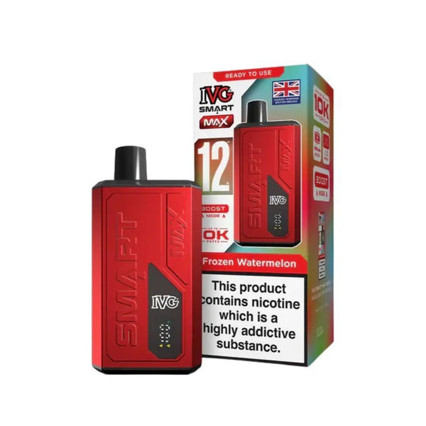 IVG Smart Max 10000 Prefilled Pod Vape Kit - Box of 5