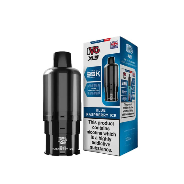 IVG XL 35K Blue Raspberry Ice Refill Pod