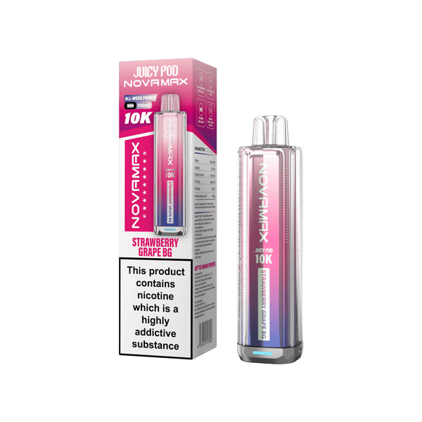 Juicy Pod Novamax 10k Prefilled Pod Vape Kit - Pack of 5