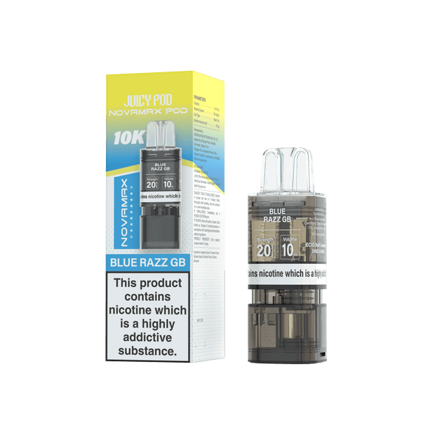 Juicy Pod Novamax 10k Replacement Pods - 10 pack
