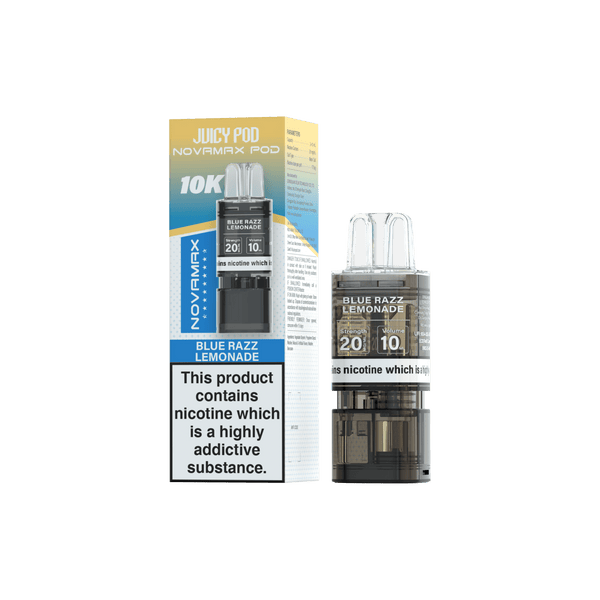 Juicy Pod Novamax 10k Replacement Pods - 10 pack