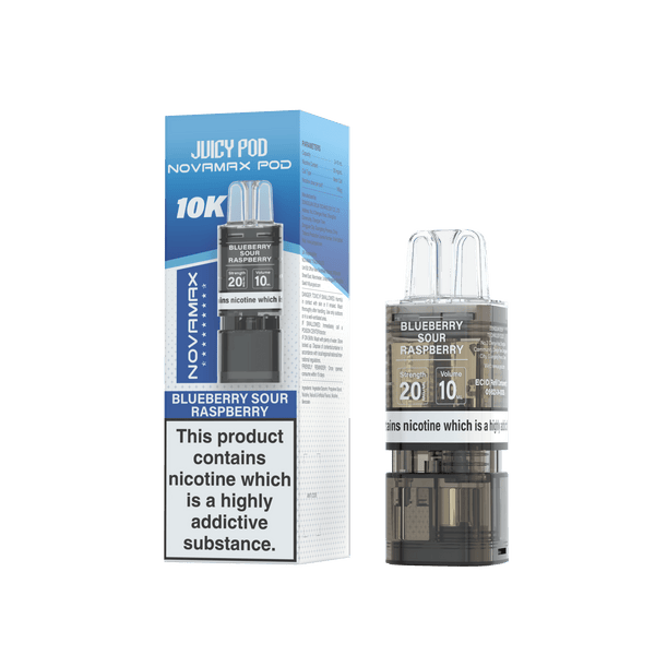 Juicy Pod Novamax 10k Replacement Pods - 10 pack