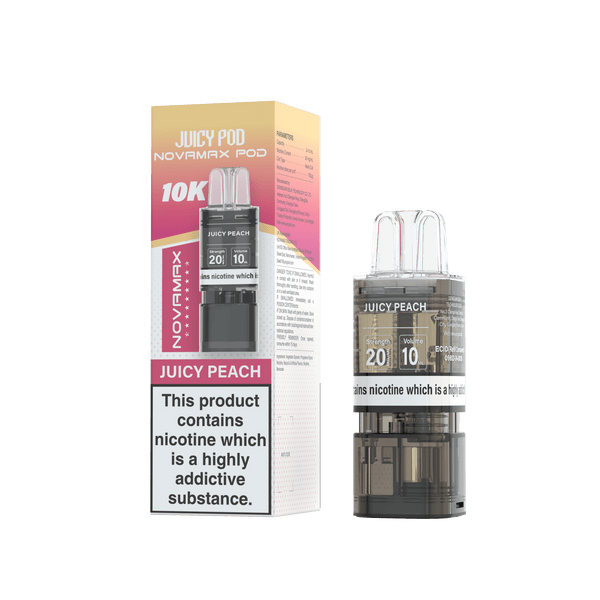 Juicy Pod Novamax 10k Replacement Pods - 10 pack