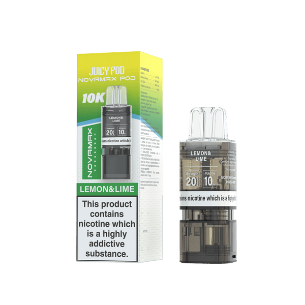 Juicy Pod Novamax 10k Replacement Pods - 10 pack