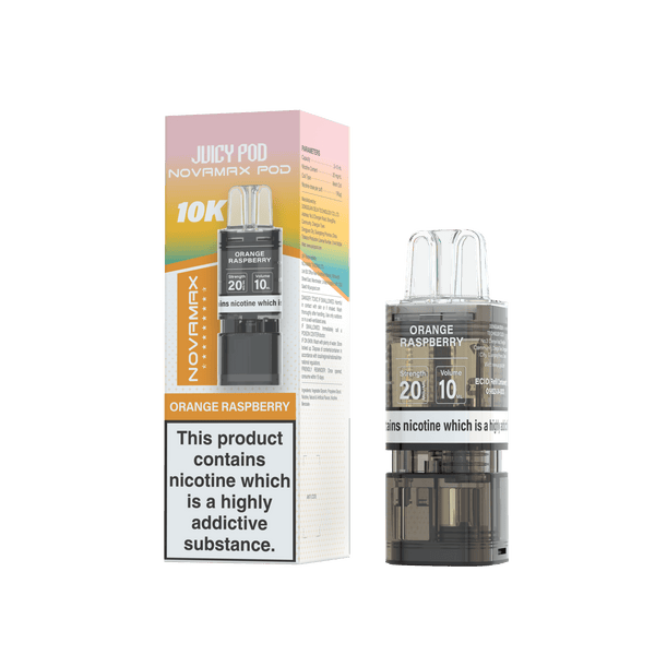 Juicy Pod Novamax 10k Replacement Pods - 10 pack
