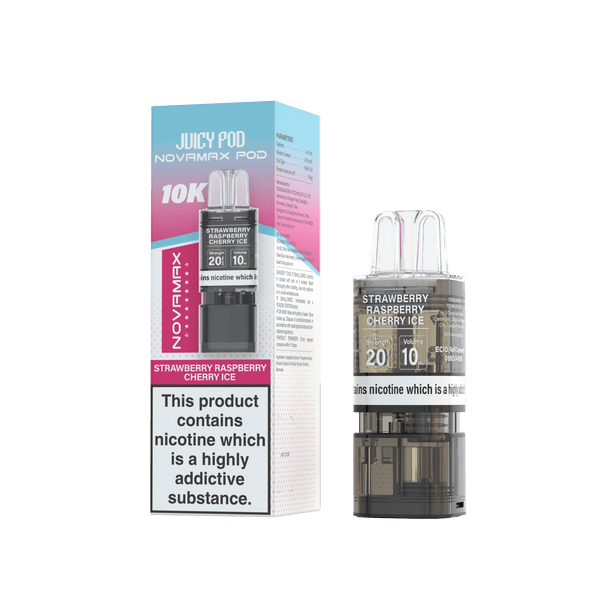 Juicy Pod Novamax 10k Replacement Pods - 10 pack