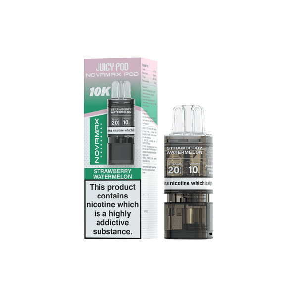 Juicy Pod Novamax 10k Replacement Pods - 10 pack