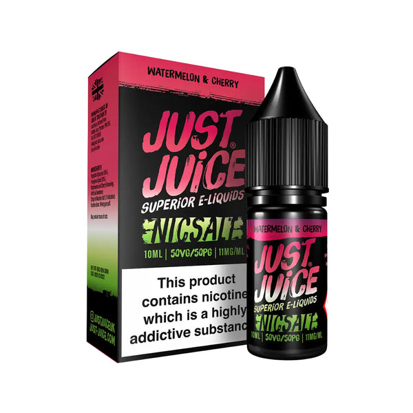 Just Juice Watermelon & Cherry 10ml Nic Salt E-liquid
