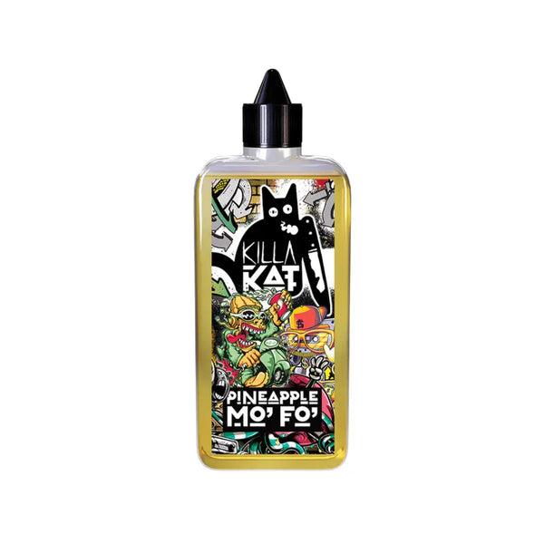 Killa Kat Pineapple Mo' Fo' 100ml Shortfill E-liquid
