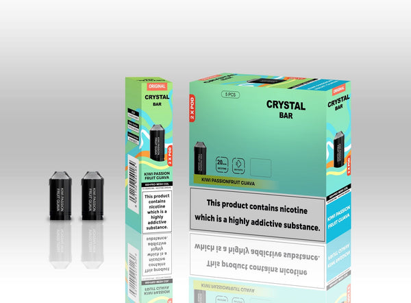Crystal Bar Original 600 Replacement Pods Pack of 5