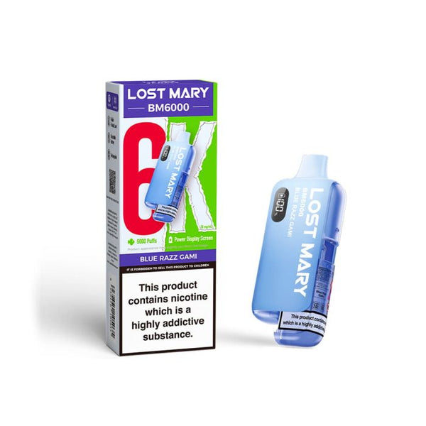 Lost Mary BM6000 Prefilled Disposable Vape Kit (Box of 5)