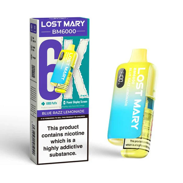 Lost Mary BM6000 Prefilled Disposable Vape Kit (Box of 5)