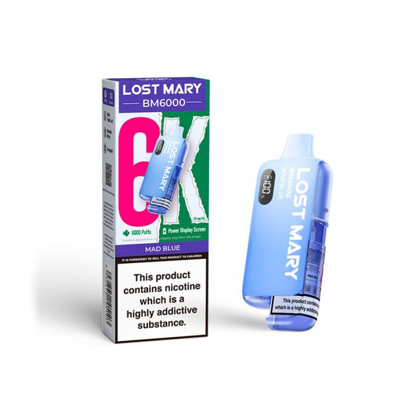Lost Mary BM6000 Prefilled Disposable Vape Kit (Box of 5)