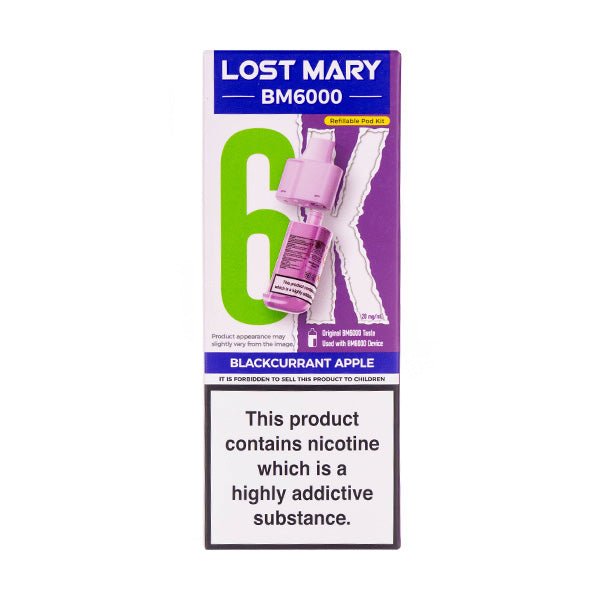 Lost Mary BM6000 Prefilled Pods - Pack of 5