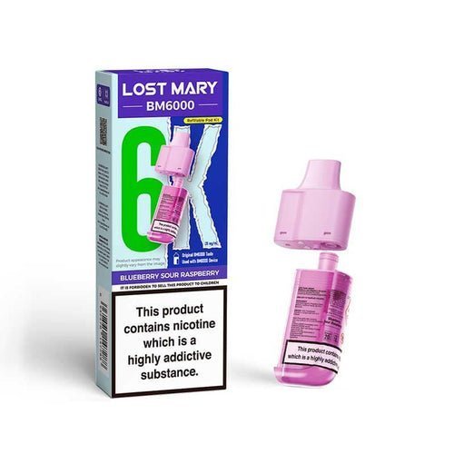 Lost Mary BM6000 Prefilled Pods - Pack of 5