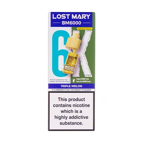 Lost Mary BM6000 Prefilled Pods - Pack of 5