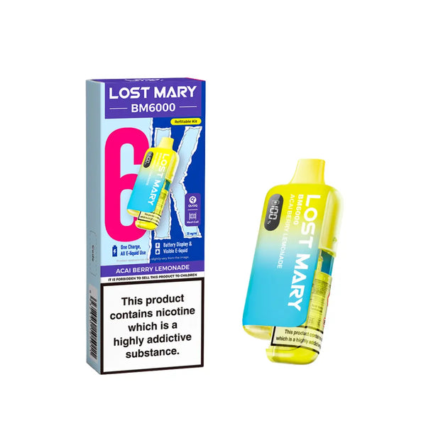 Lost Mary BM6000 Prefilled Pod Vape Kit