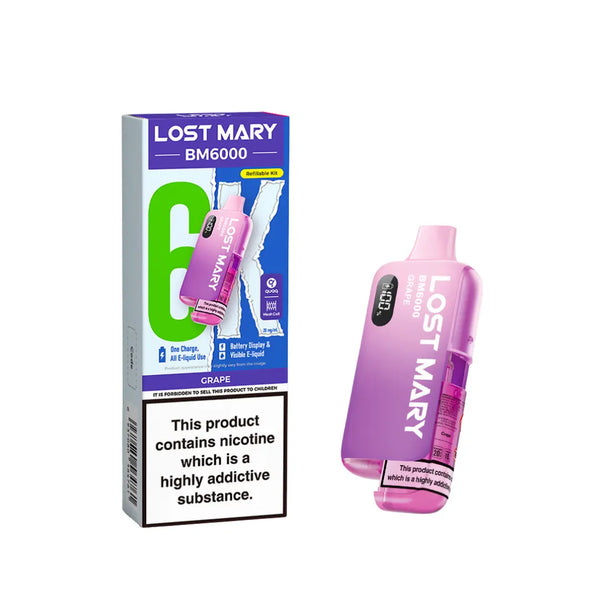 Lost Mary BM6000 Prefilled Pod Vape Kit
