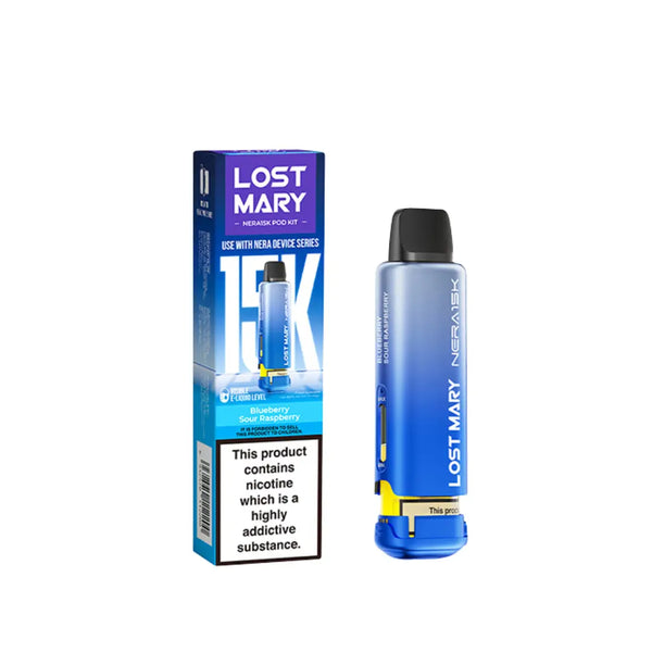 Lost Mary Nera Blueberry Sour Raspberry Refill Pod