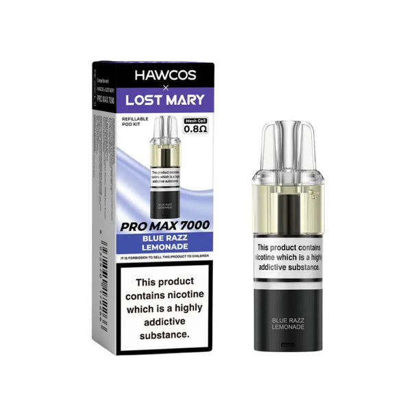 Lost Mary Pro Max 7000 Blue Razz Lemonade Refill Pod