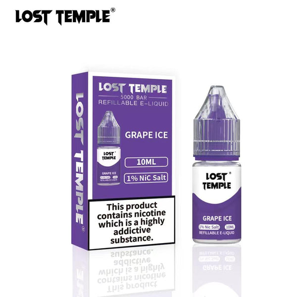 Lost Temple 5000 Bar Nic Salts 10ml - Box of 10